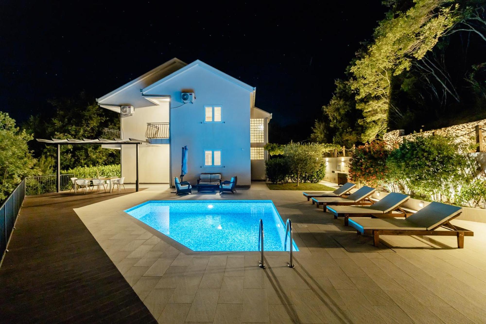 Villa Sladovic Herceg Novi Esterno foto